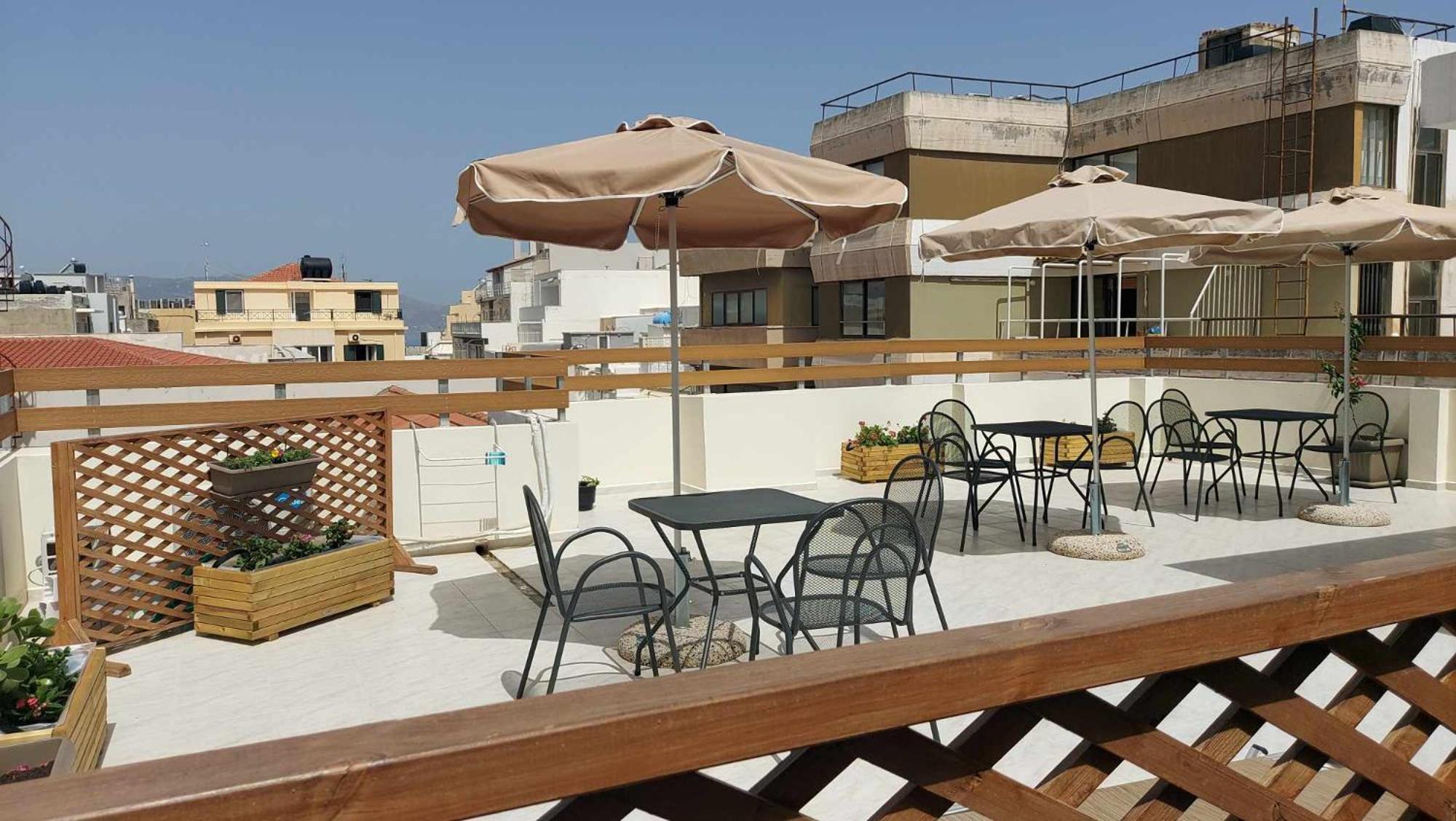 The Blue Apartment In The Heart Of Heraklion Exterior foto